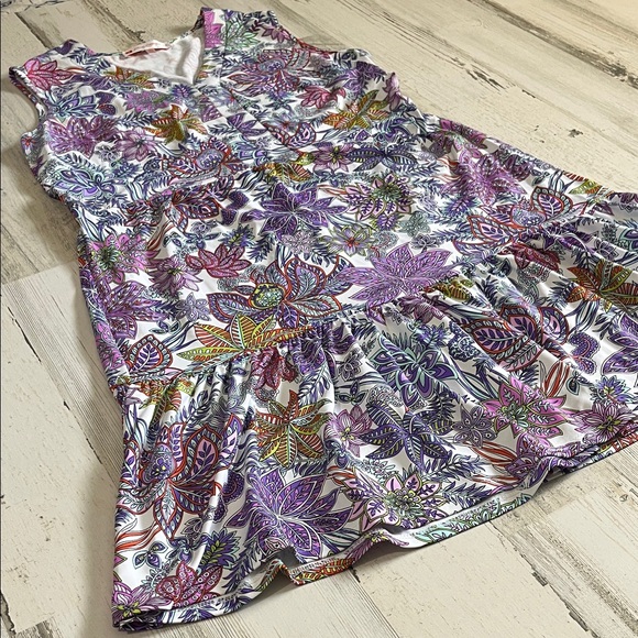 Jude Connally Multicolor Floral Dress Size Small - Picture 4 of 9